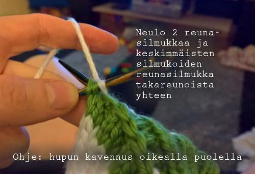 Kavennus oikealla puolella